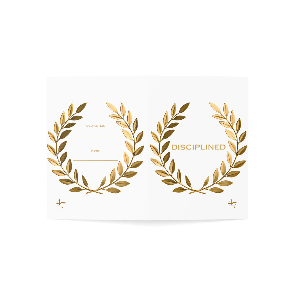 Ivory "Disciplined" Personal Pursuit Card