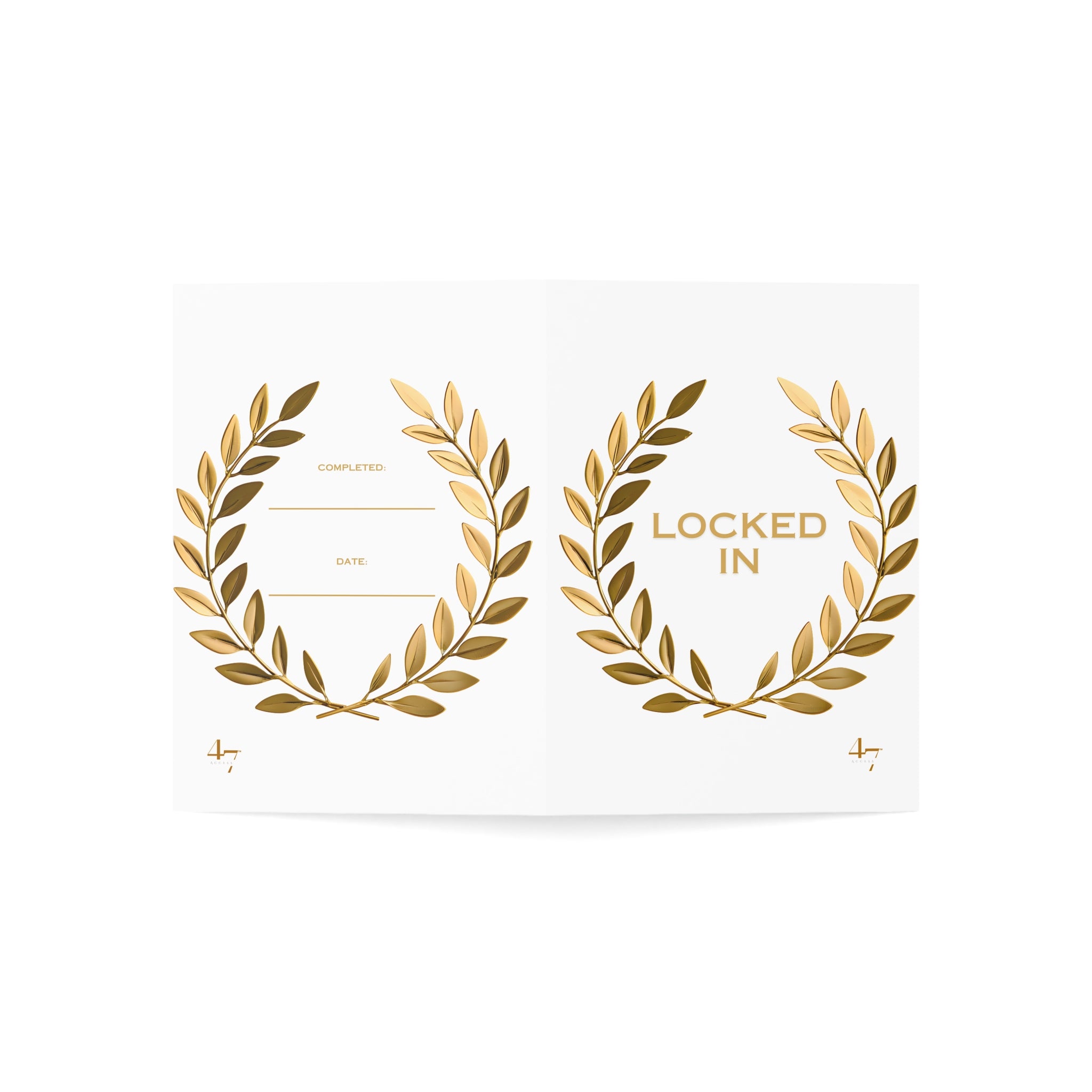 Ivory "Locked In" Personal Pursuit Card