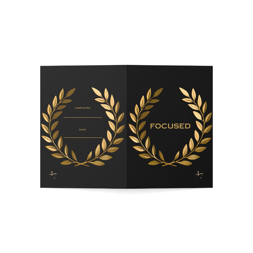 Noir "Focused" Personal Pursuit Card