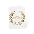 Ivory "No Excuses" Personal Pursuit Card