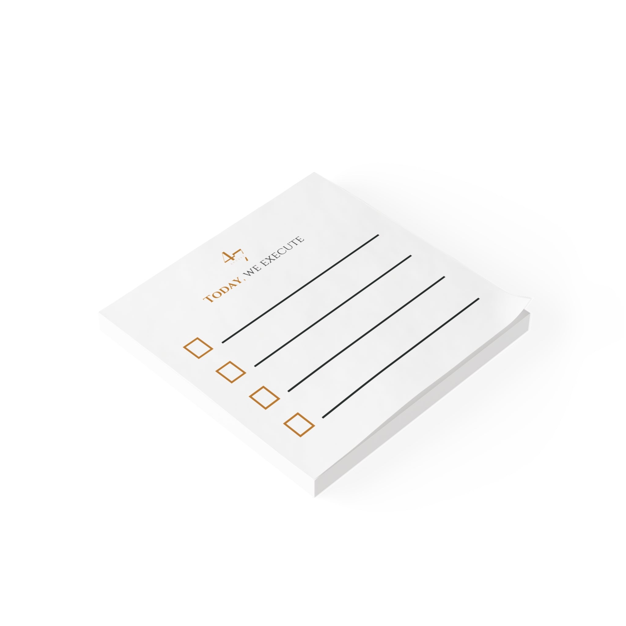 Today, We Execute | Access 47 Execution Sticky Notes