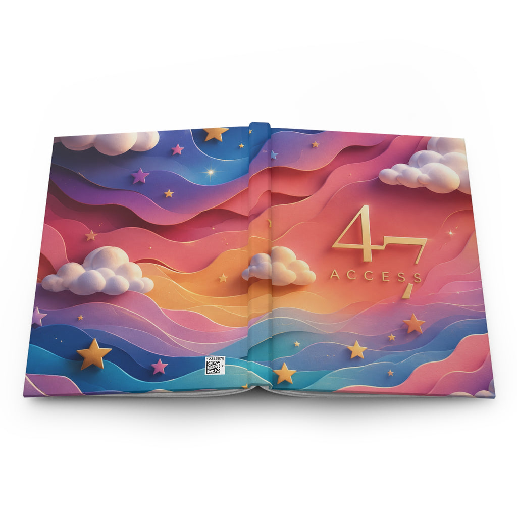 Dreamy Cloudscape 4/7 Access Hardcover Journal | Matte