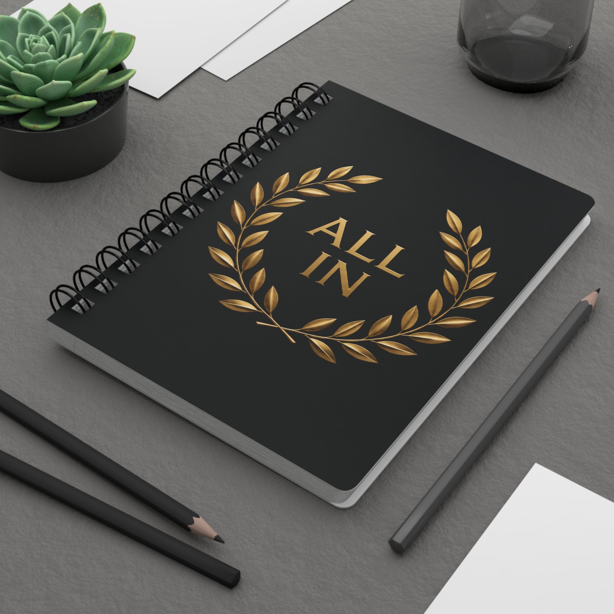 Access 47 All In Noir | Signature Spiral Journal