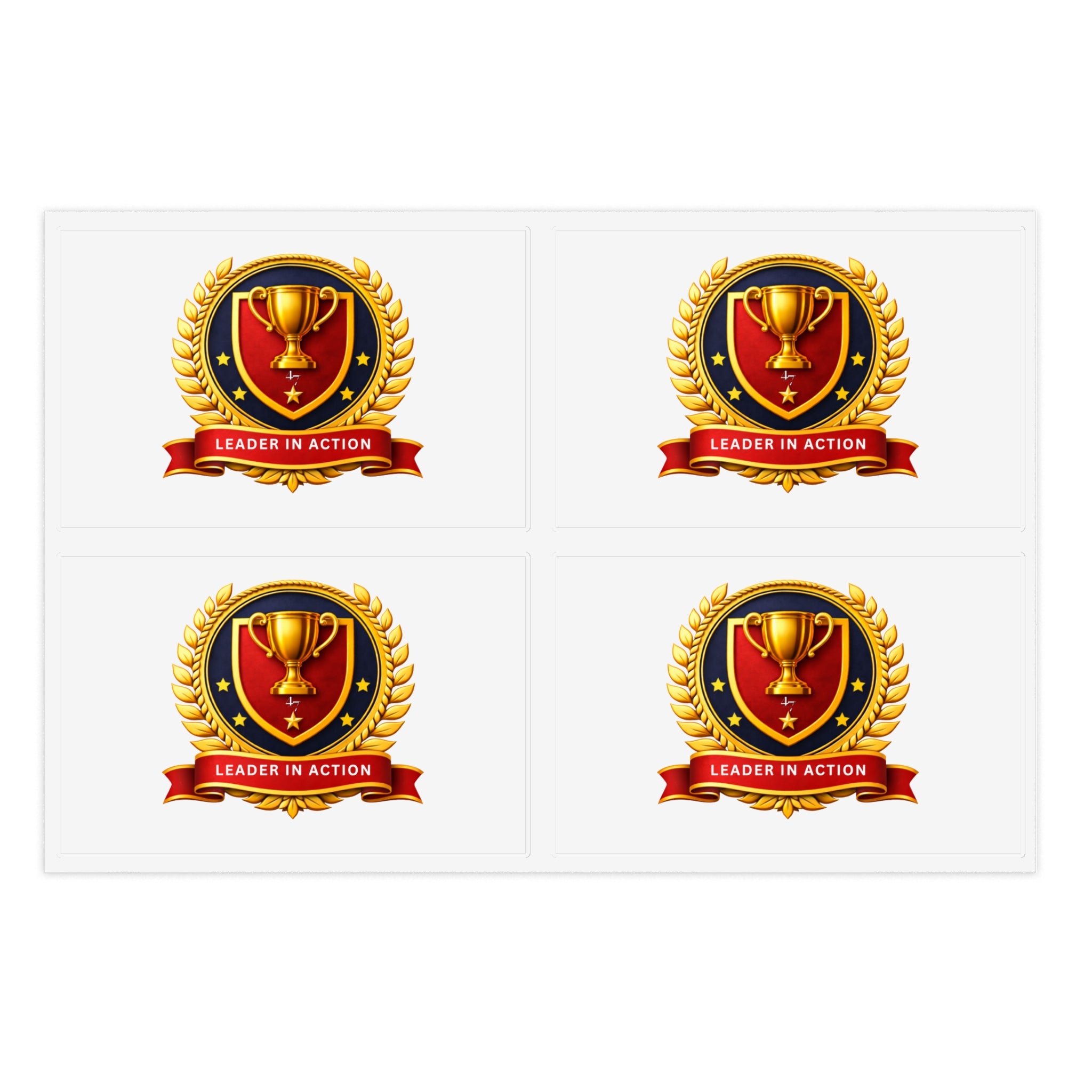 Leader in Action Recognition Sticker | Access 47