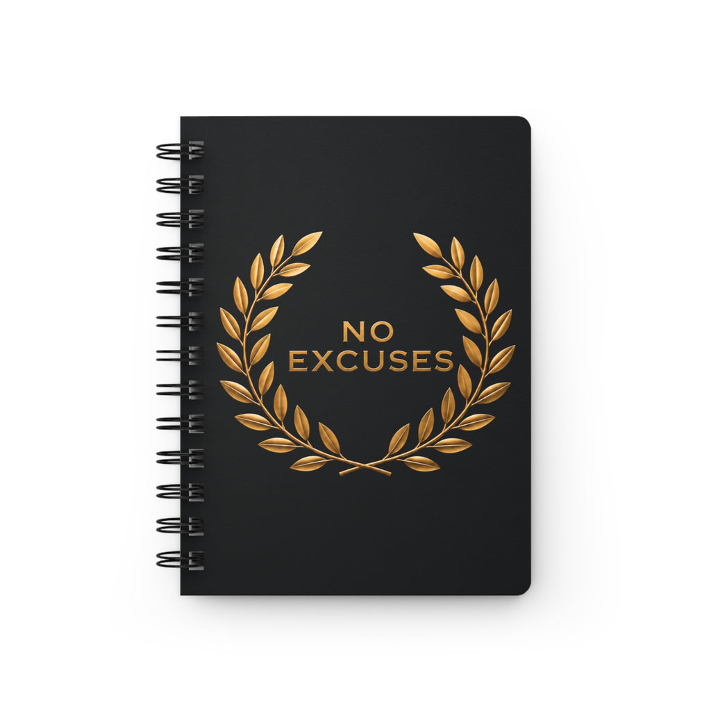 Access 47 No Excuses Noir | Signature Spiral Journal