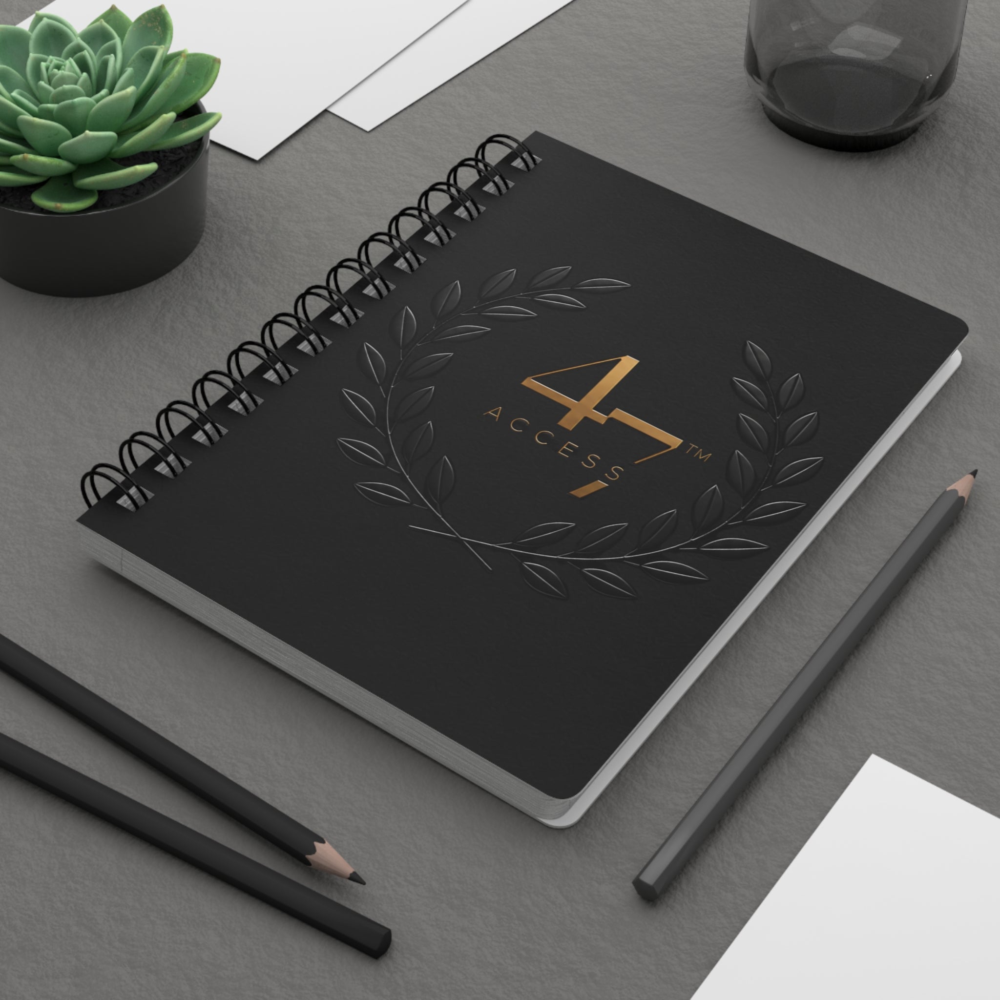 Access 47 Black Label | Signature Spiral Journal