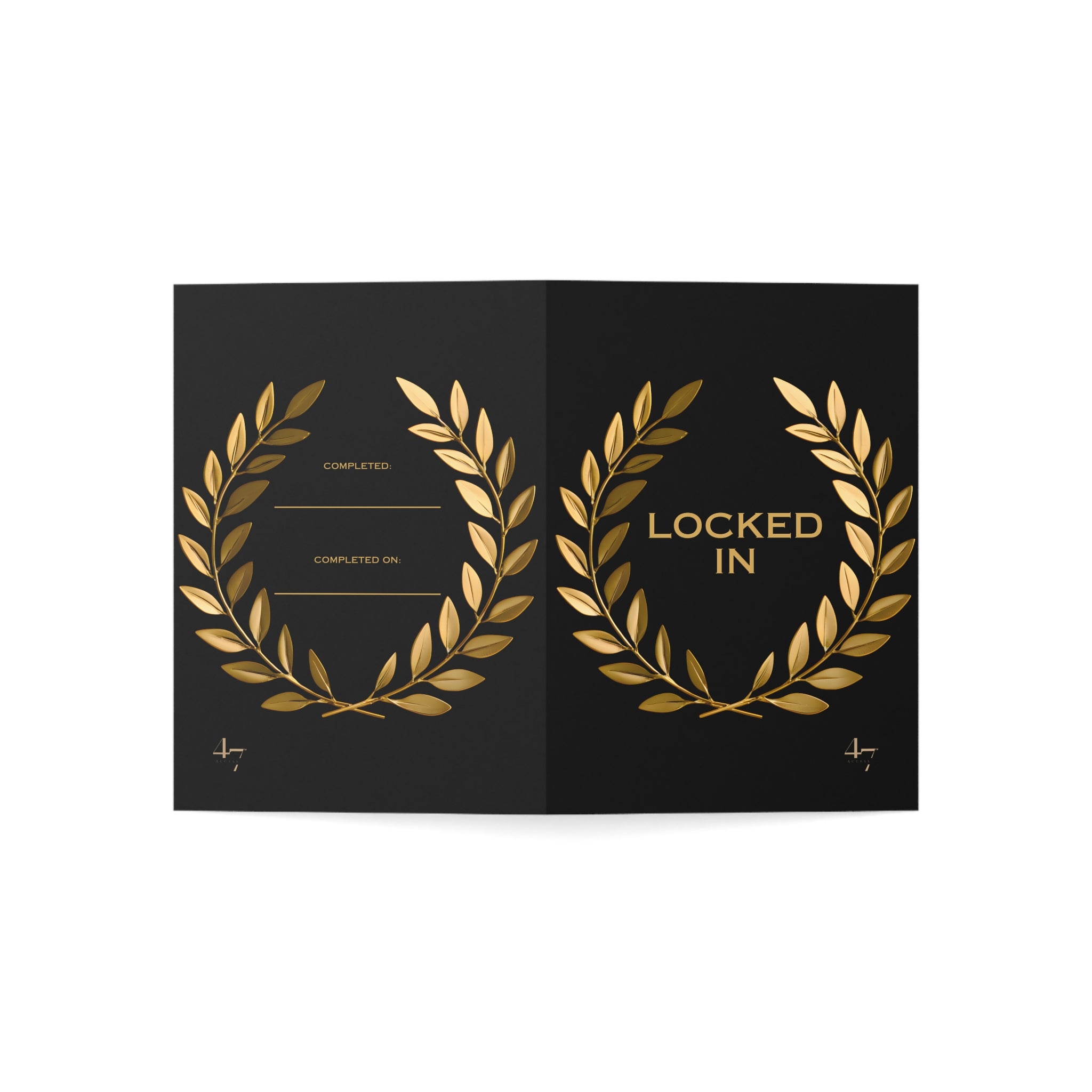 Noir "Locked In" Personal Pursuit Card