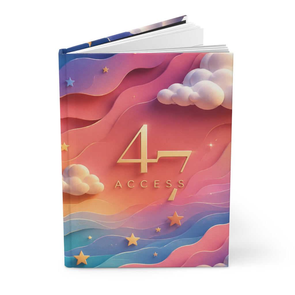 Dreamy Cloudscape 4/7 Access Hardcover Journal | Matte