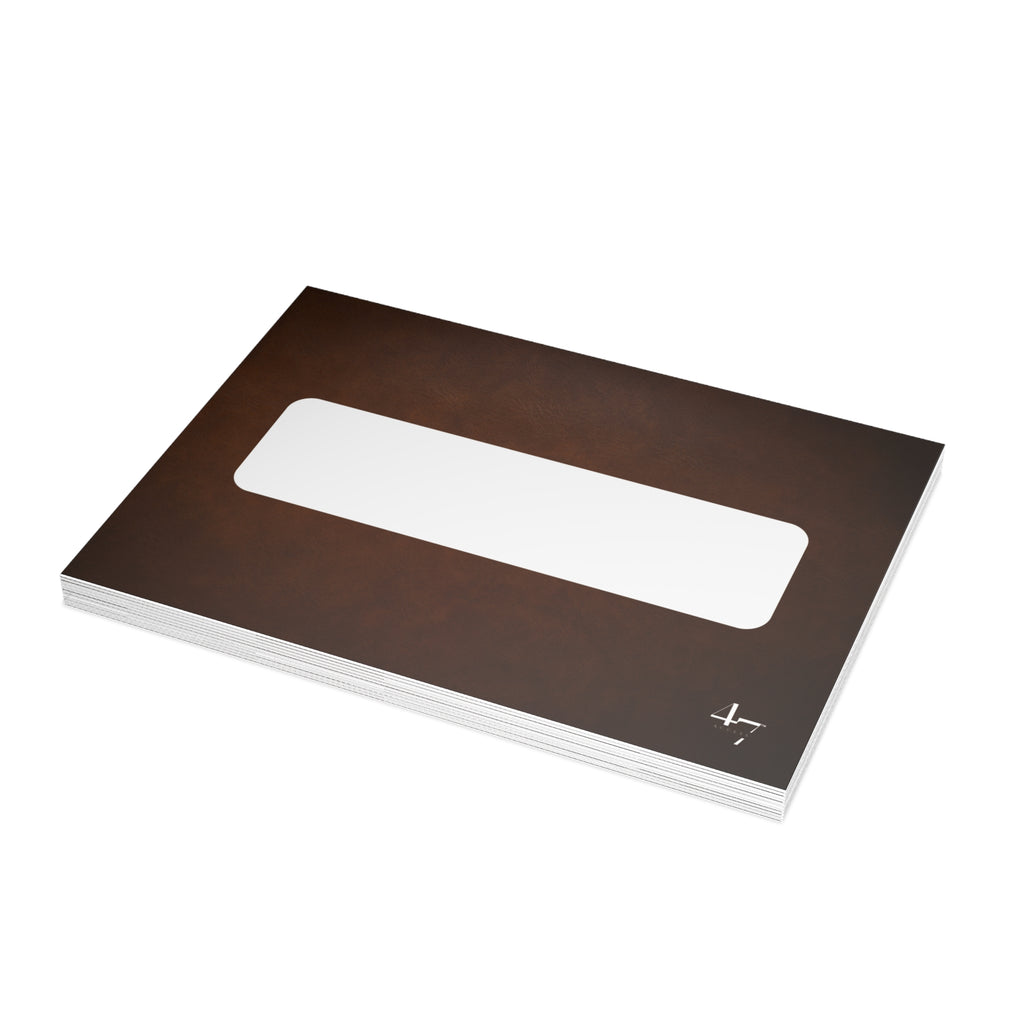 5x7 Index Thinking Cards | Executive Leather | Access 47