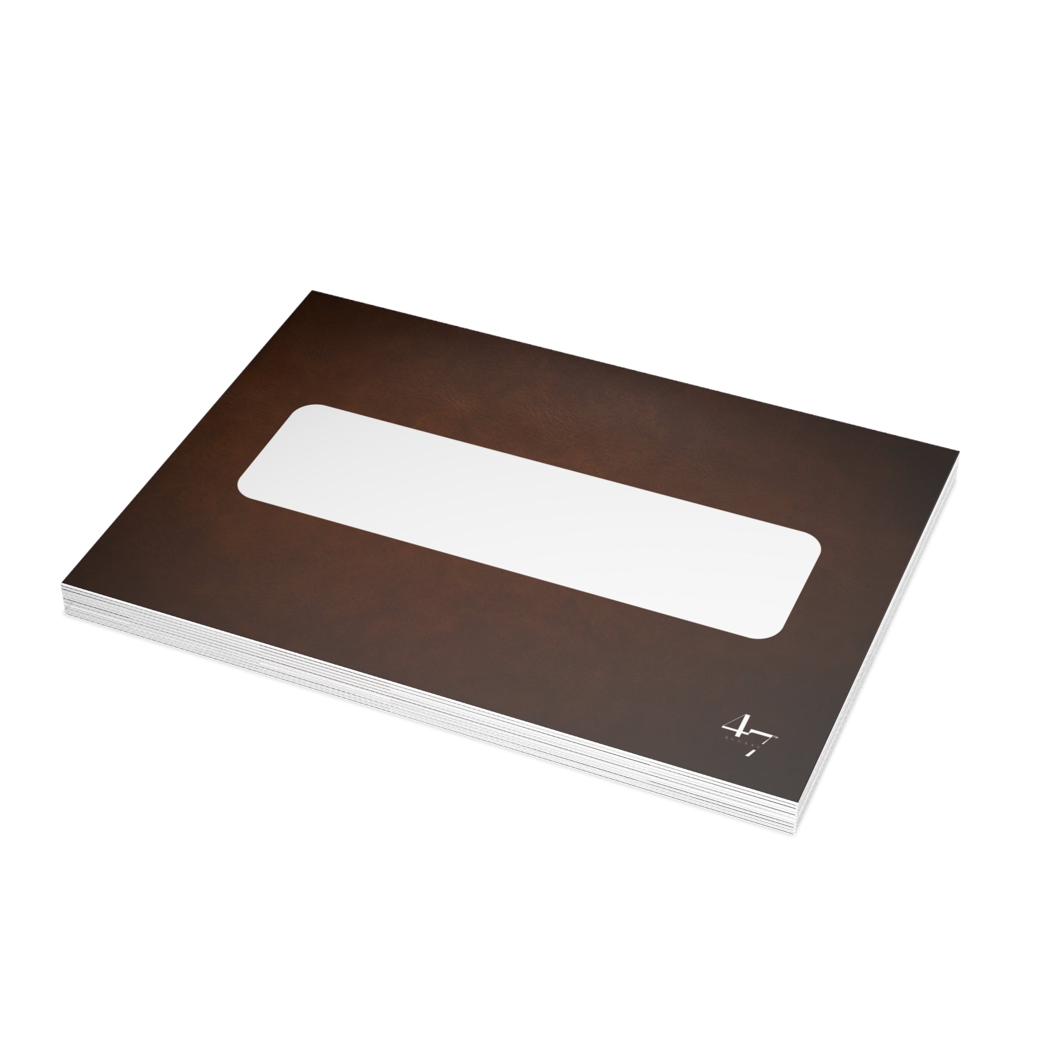 5x7 Index Thinking Cards | Executive Leather | Access 47