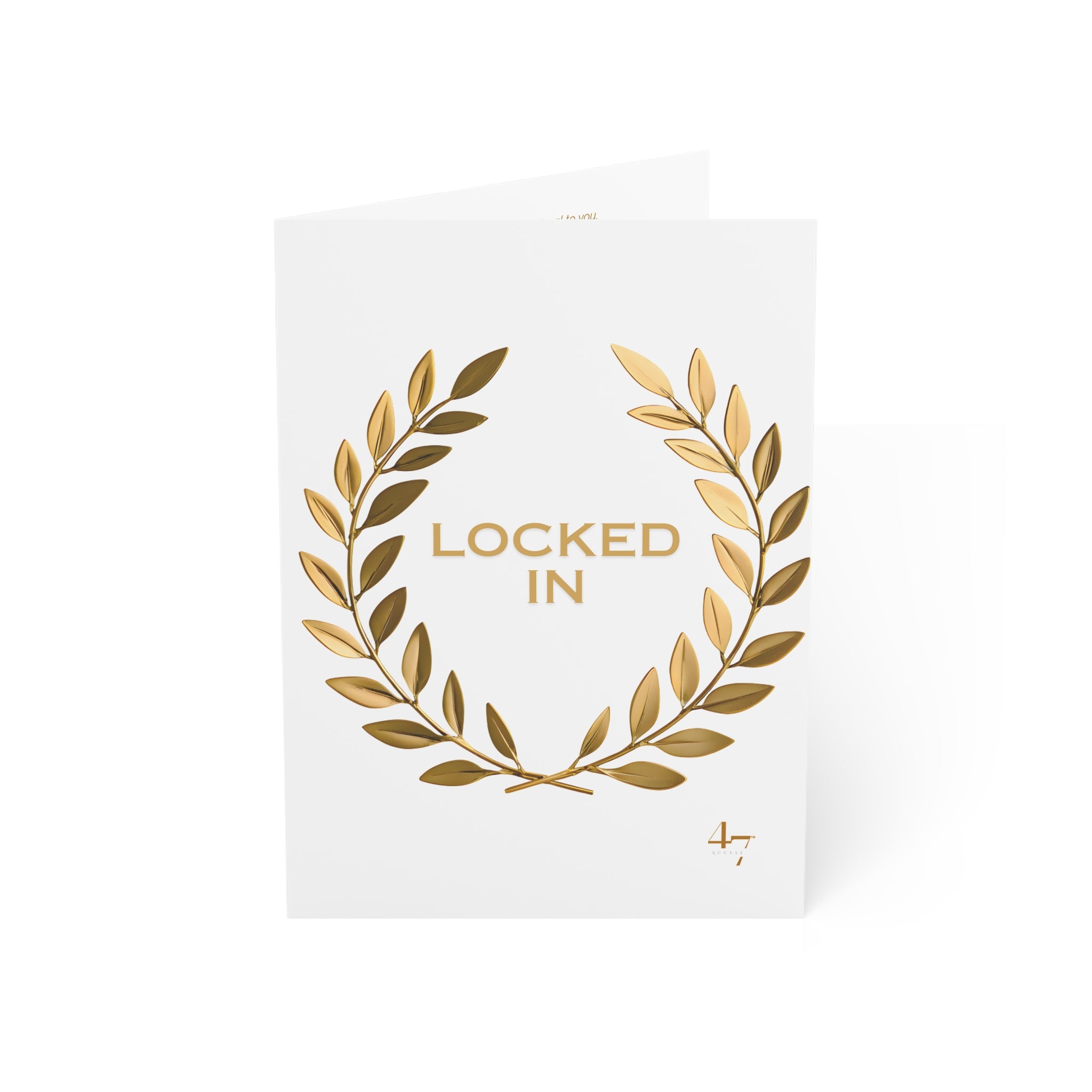 Ivory "Locked In" Personal Pursuit Card