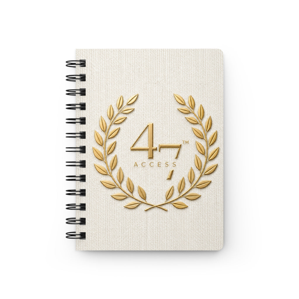 Access 47 Ivory Linen | Signature Spiral Journal