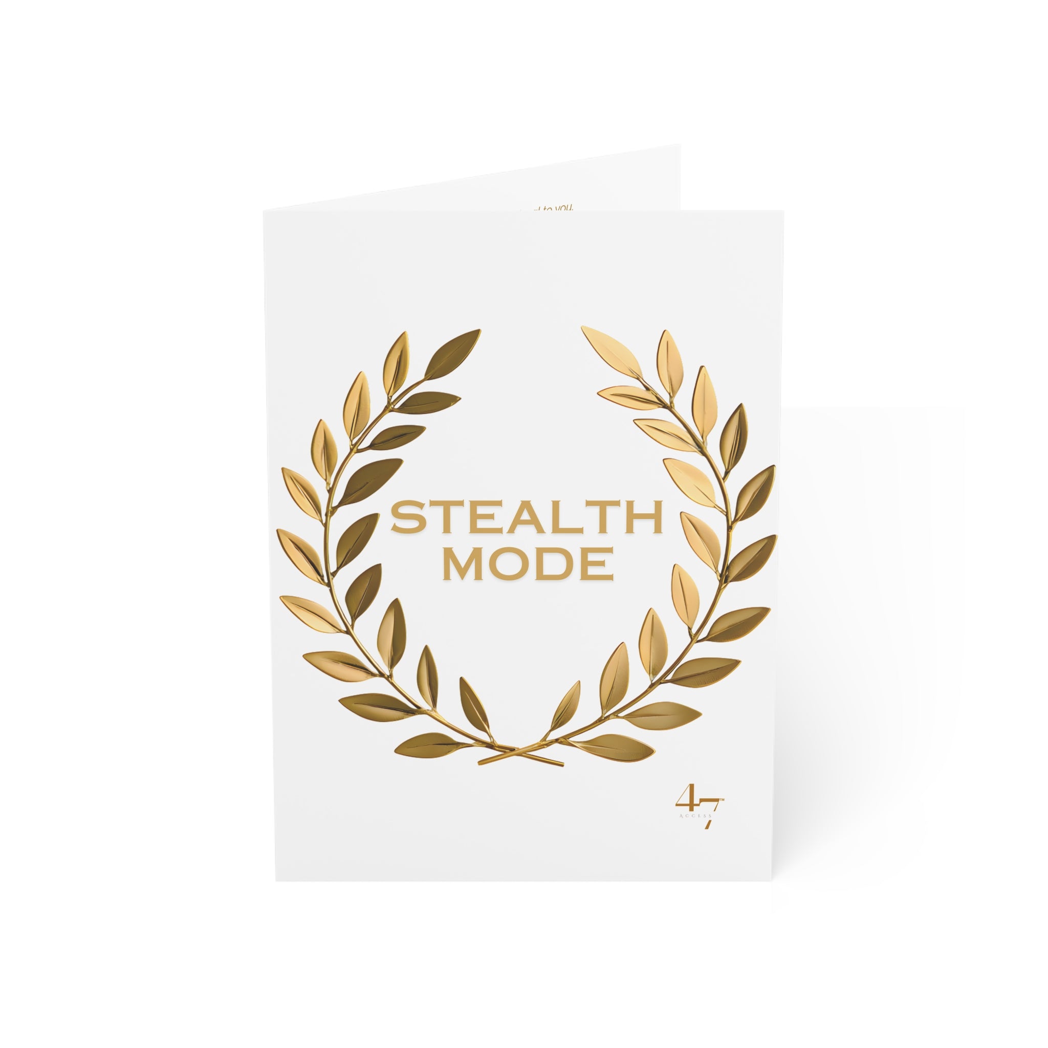 Ivory "Stealth Mode" Personal Pursuit Card