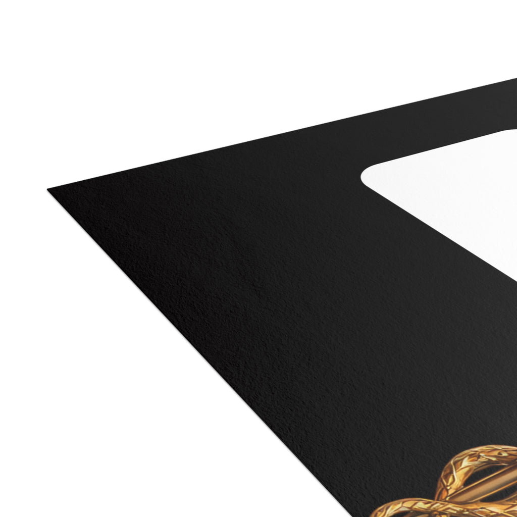 5x7 Index Thinking Cards | Caduceus Balance Emblem | Access 47