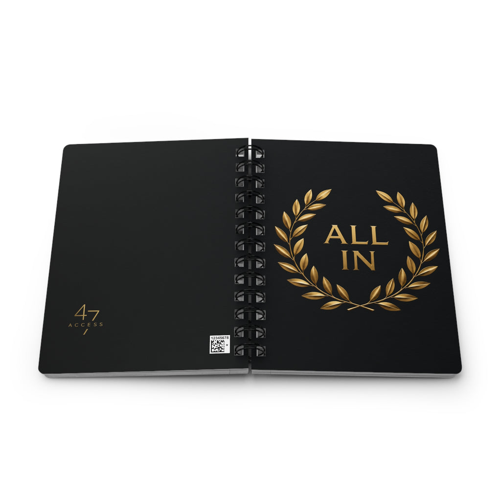 Access 47 All In Noir | Signature Spiral Journal