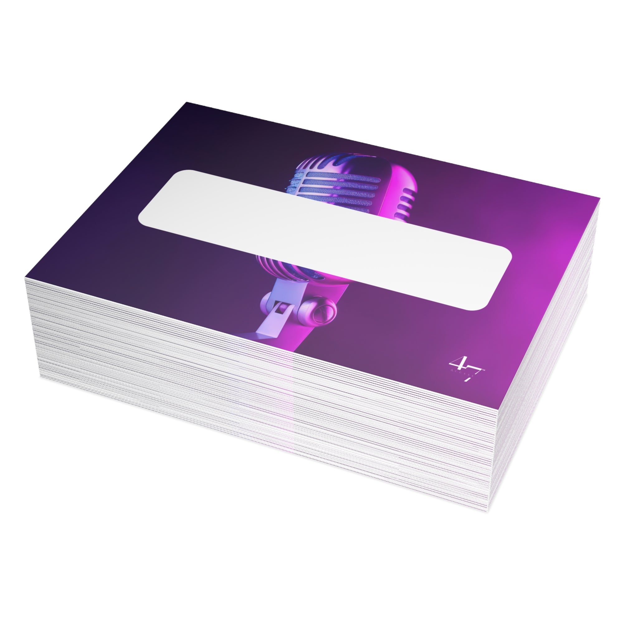 5x7 Index Thinking Cards | Use Your Voice | Access 47