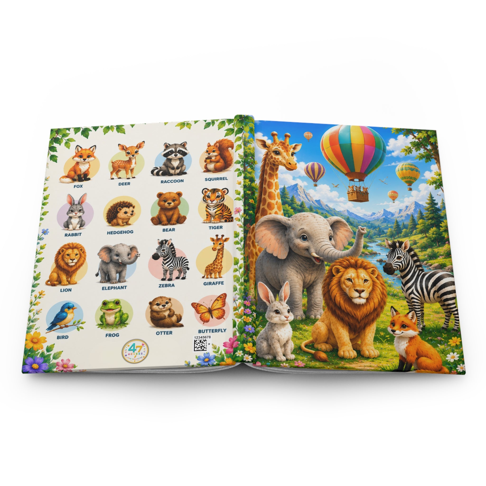 Access 47 Kids Collection: Animals Journal