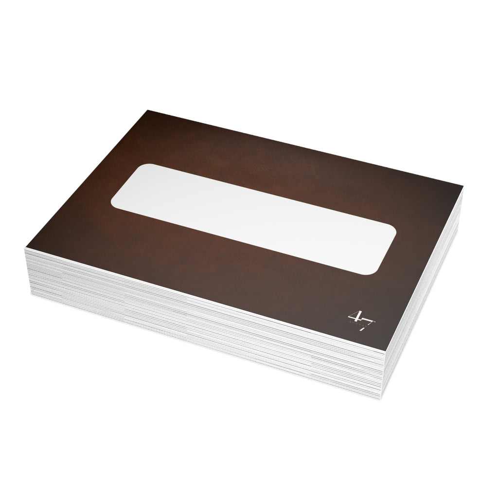 5x7 Index Thinking Cards | Executive Leather | Access 47