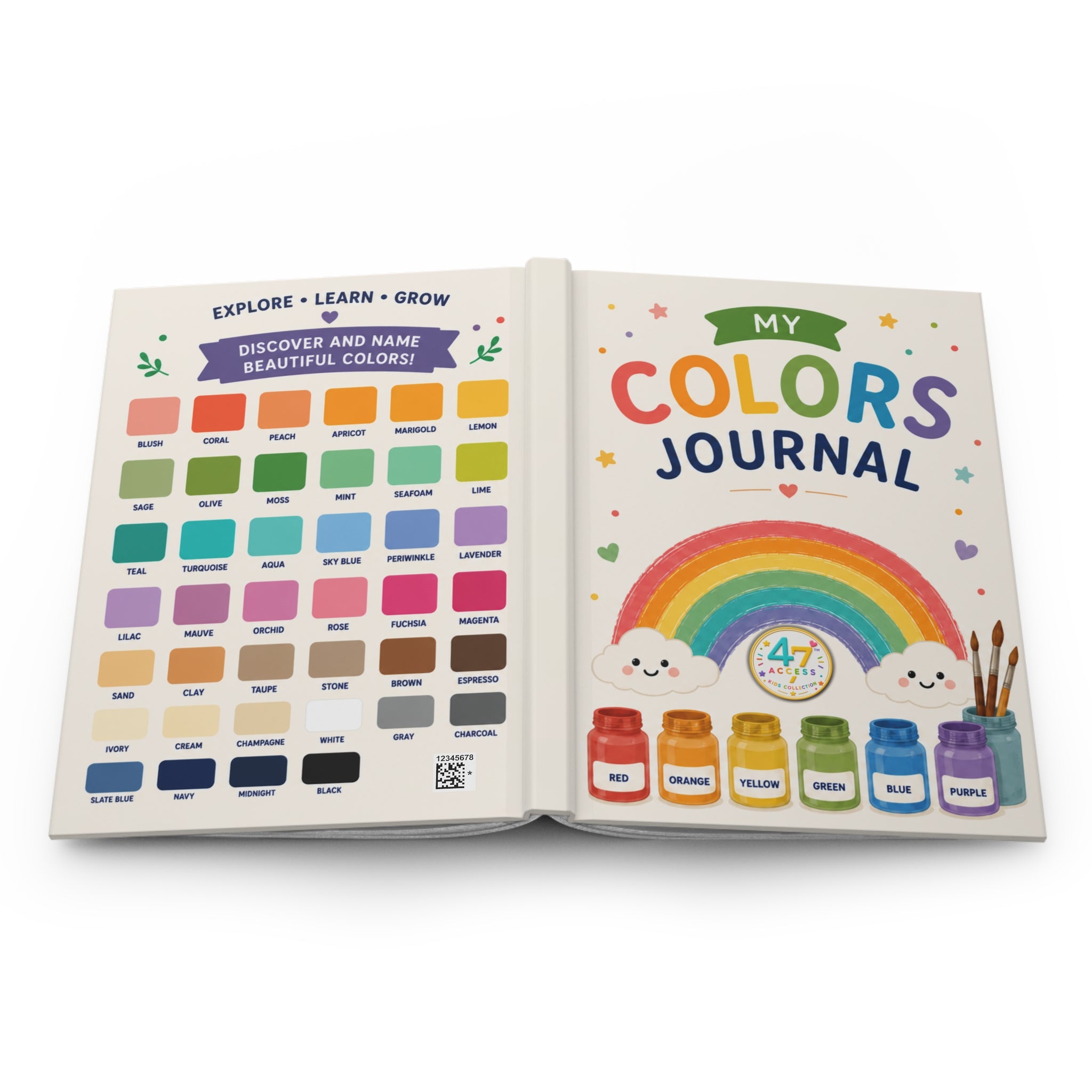 Access 47 Kids Collection: My Colors Journal | Hardcover Matte