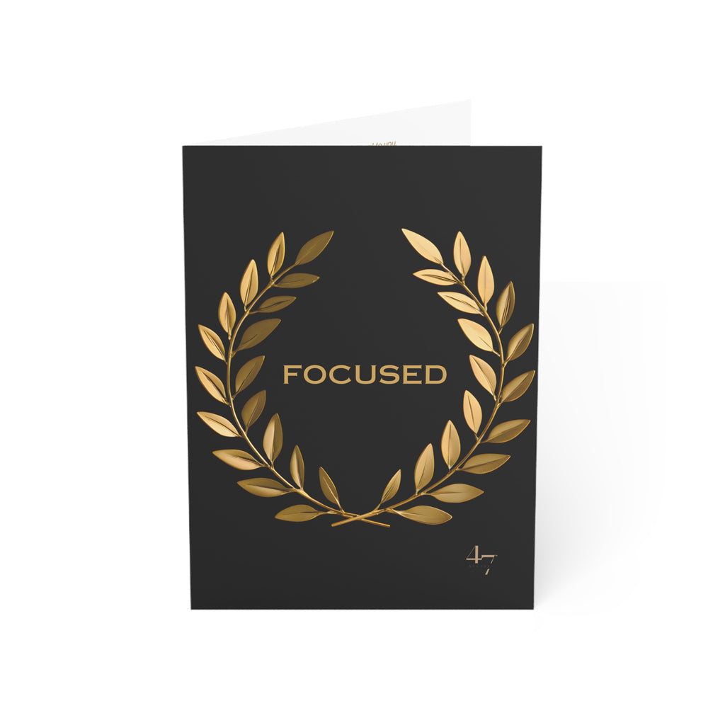 Noir "Focused" Personal Pursuit Card