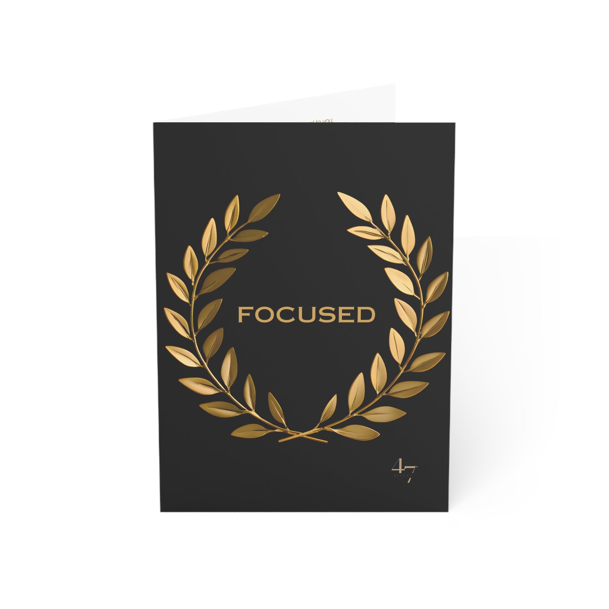 Noir "Focused" Personal Pursuit Card