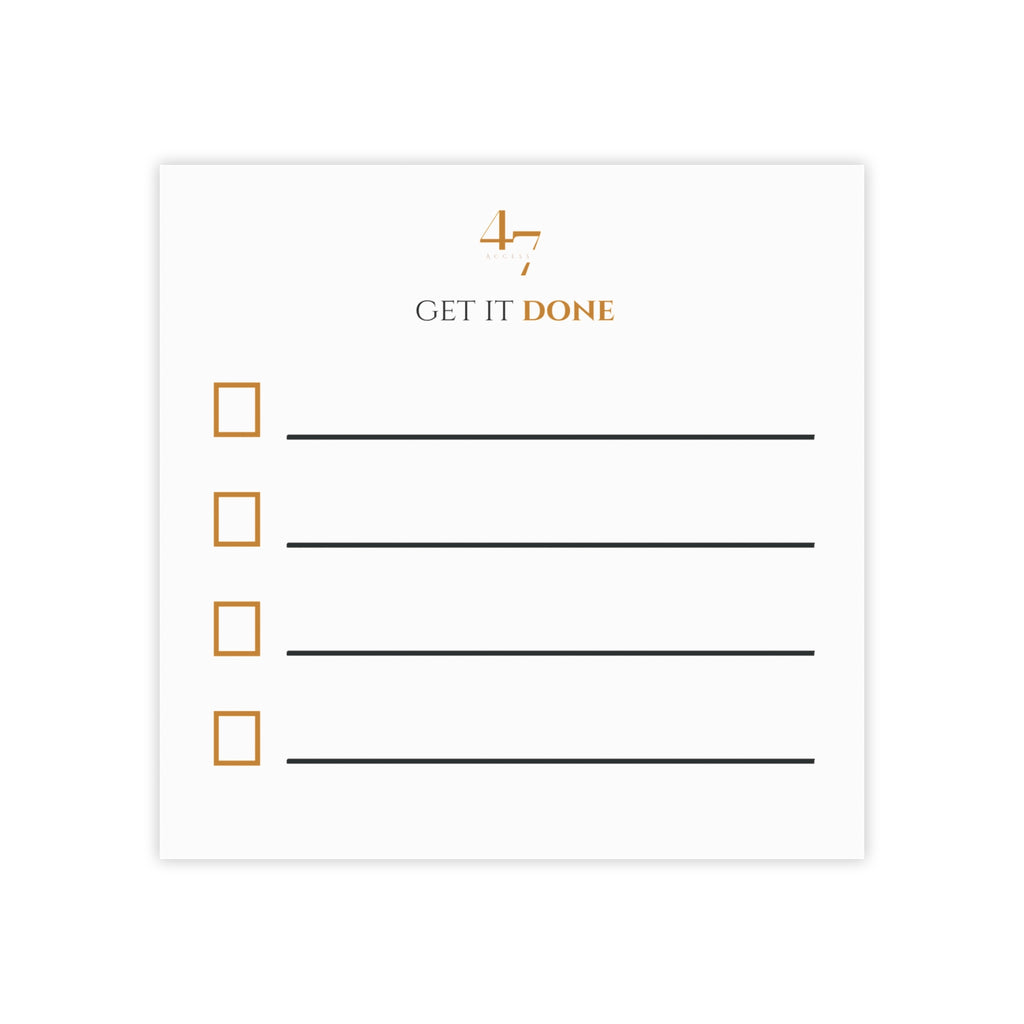 Get It Done | Access 47 Execution Sticky Notes