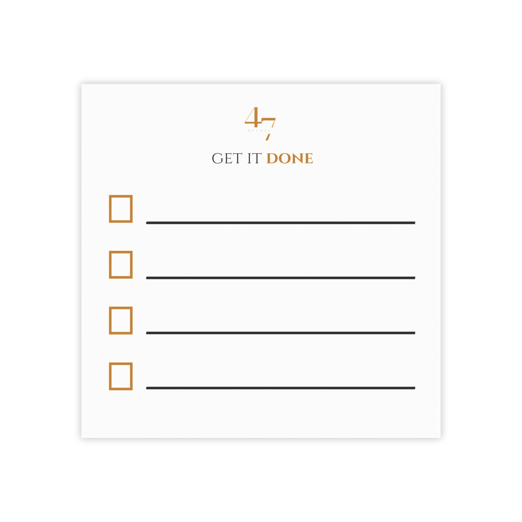 Get It Done | Access 47 Execution Sticky Notes
