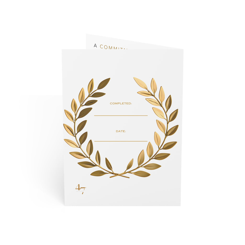 Ivory "Disciplined" Personal Pursuit Card