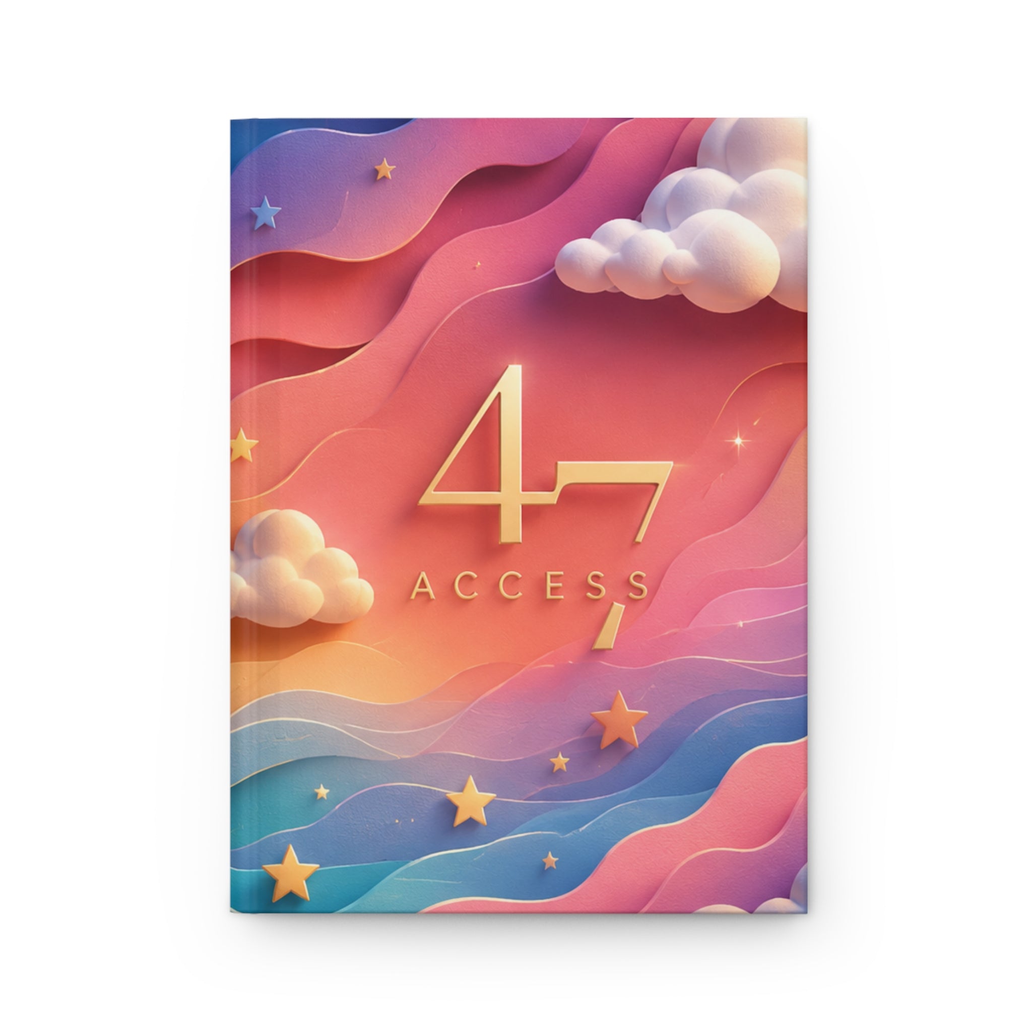 Dreamy Cloudscape 4/7 Access Hardcover Journal | Matte