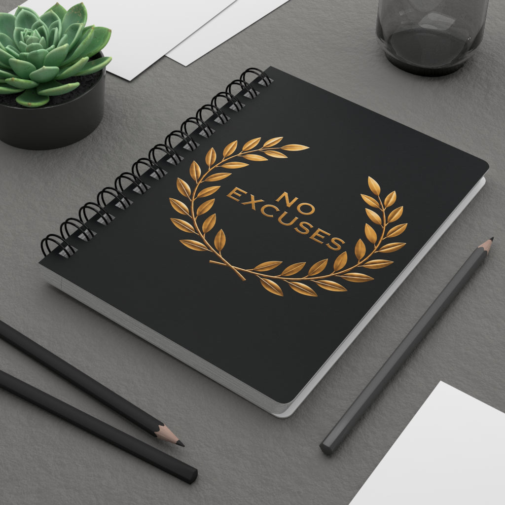 Access 47 No Excuses Noir | Signature Spiral Journal
