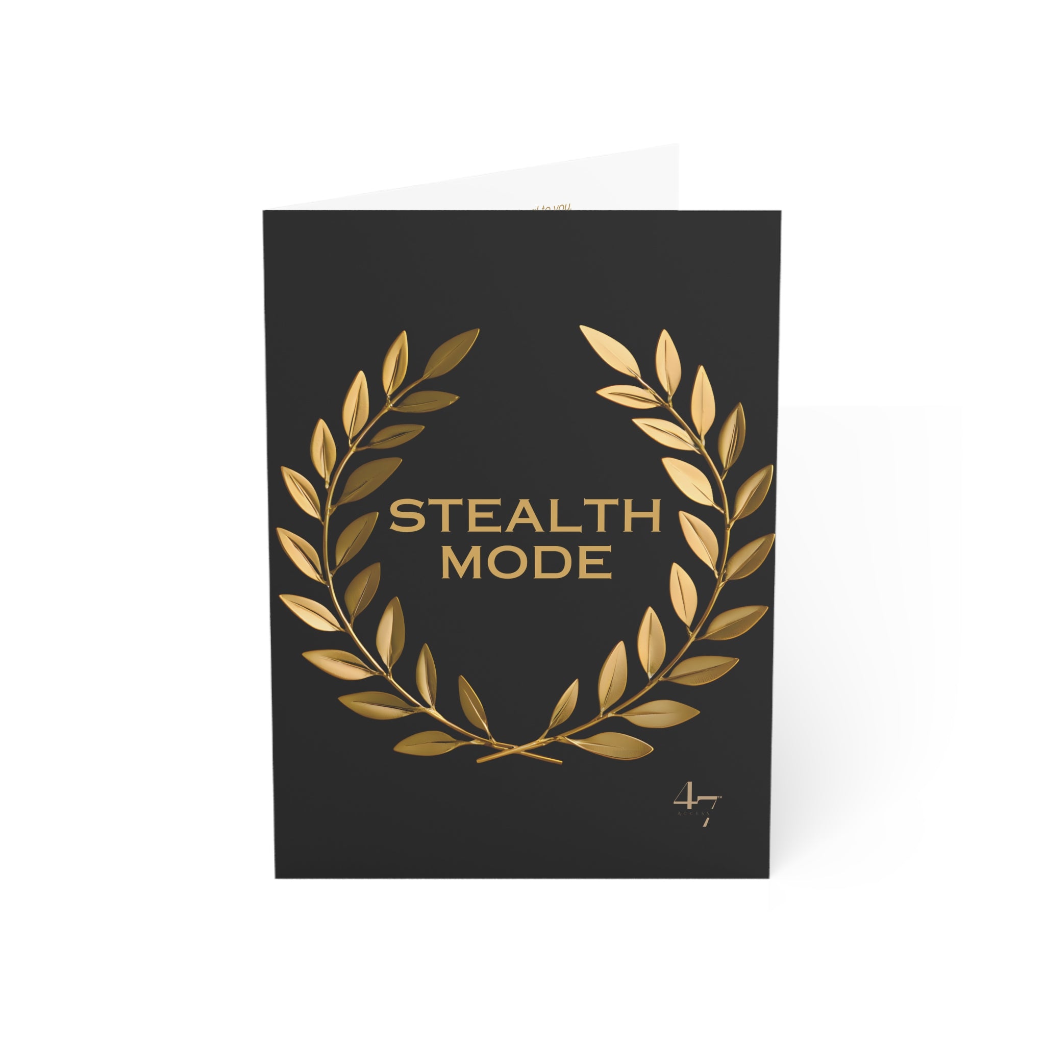 Noir "Stealth Mode" Personal Pursuit Card