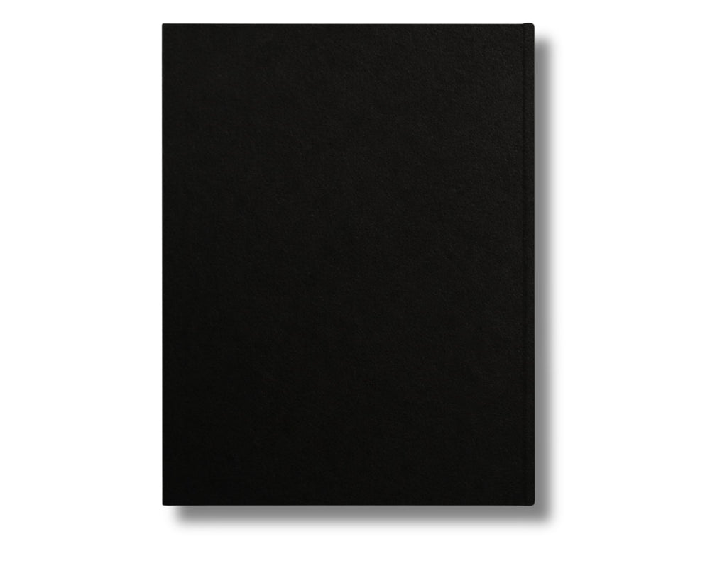 Back cover of the Access 47 Execution Journal – Black Label