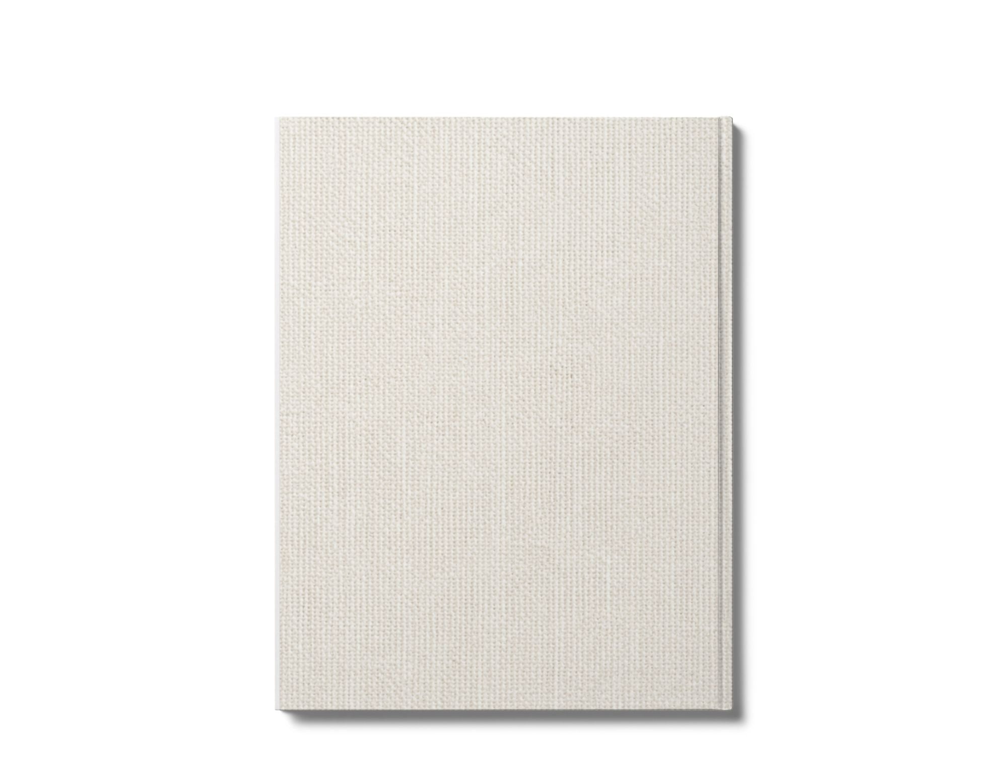Back cover of the Access 47 Execution Journal – Ivory Linen