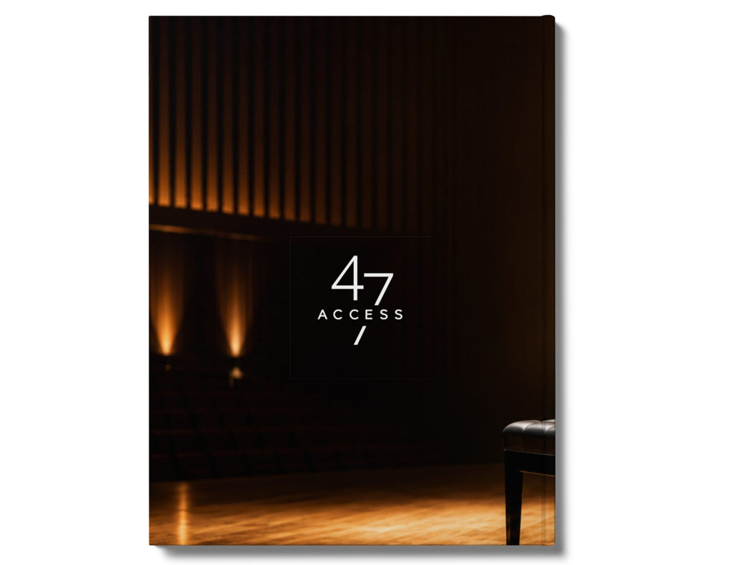 Back cover of the Access 47 Execution Journal – Master Keys