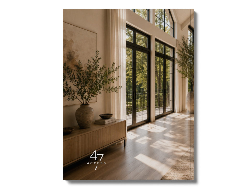 Back cover of the Access 47 Execution Journal – Modern Homestead