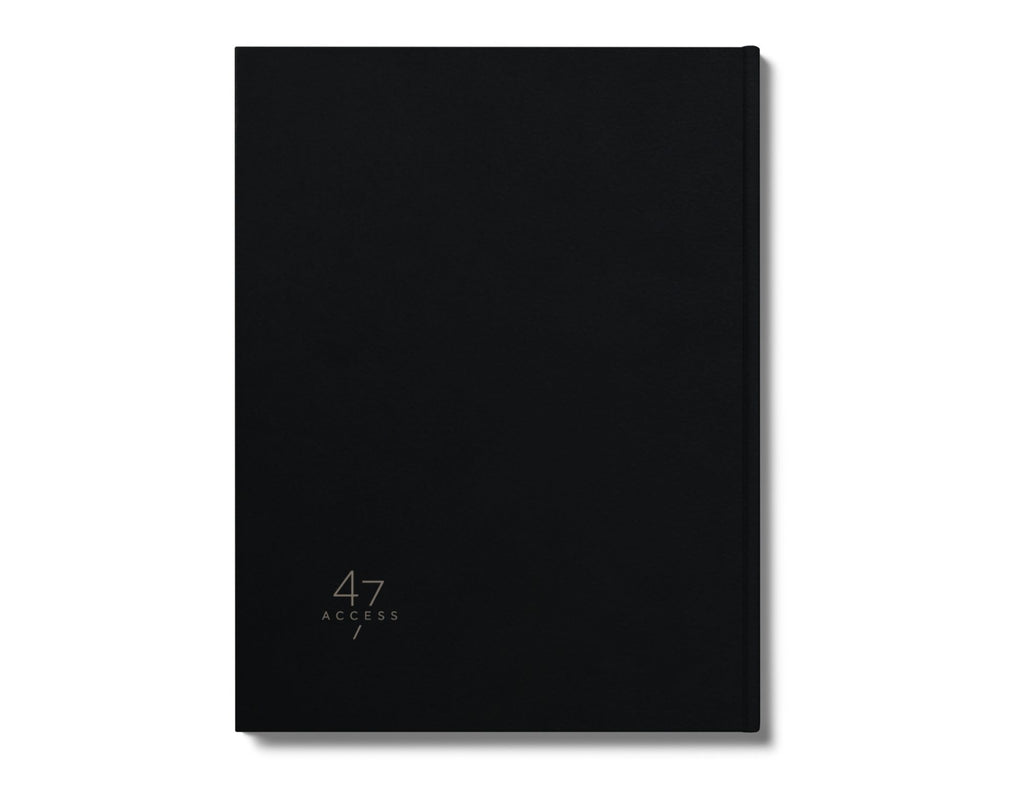 Back cover of the Access 47 Execution Journal – Stealth Mode