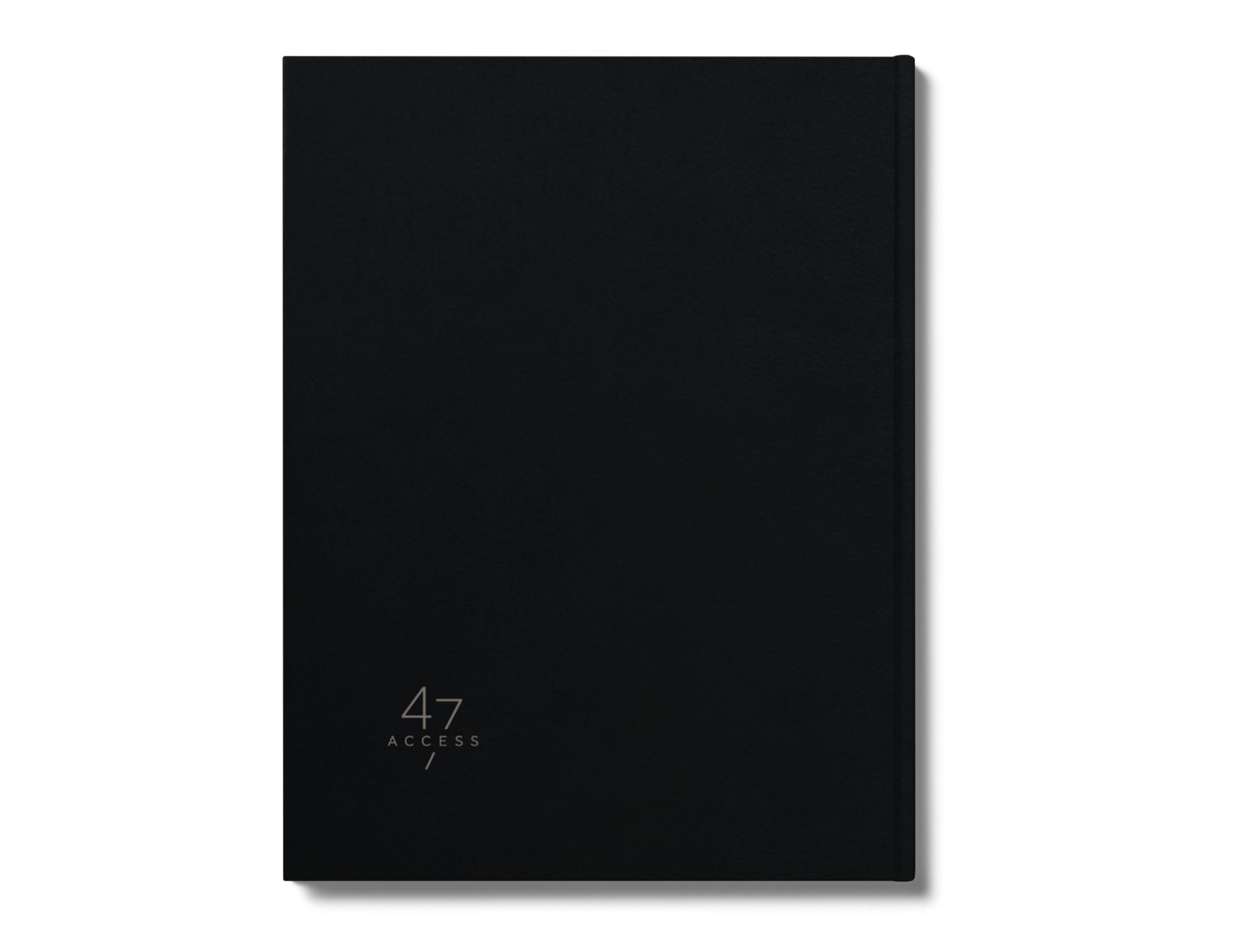 Back cover of the Access 47 Execution Journal – Stealth Mode