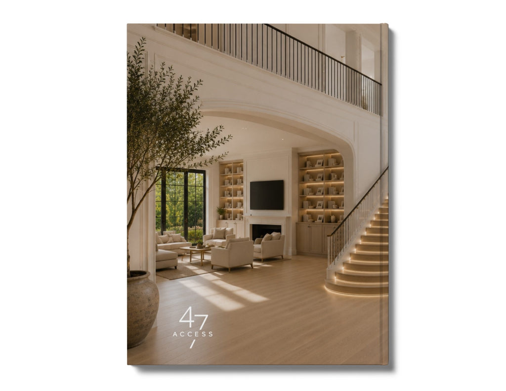 Back cover of the Access 47 Execution Journal – Welcome Home