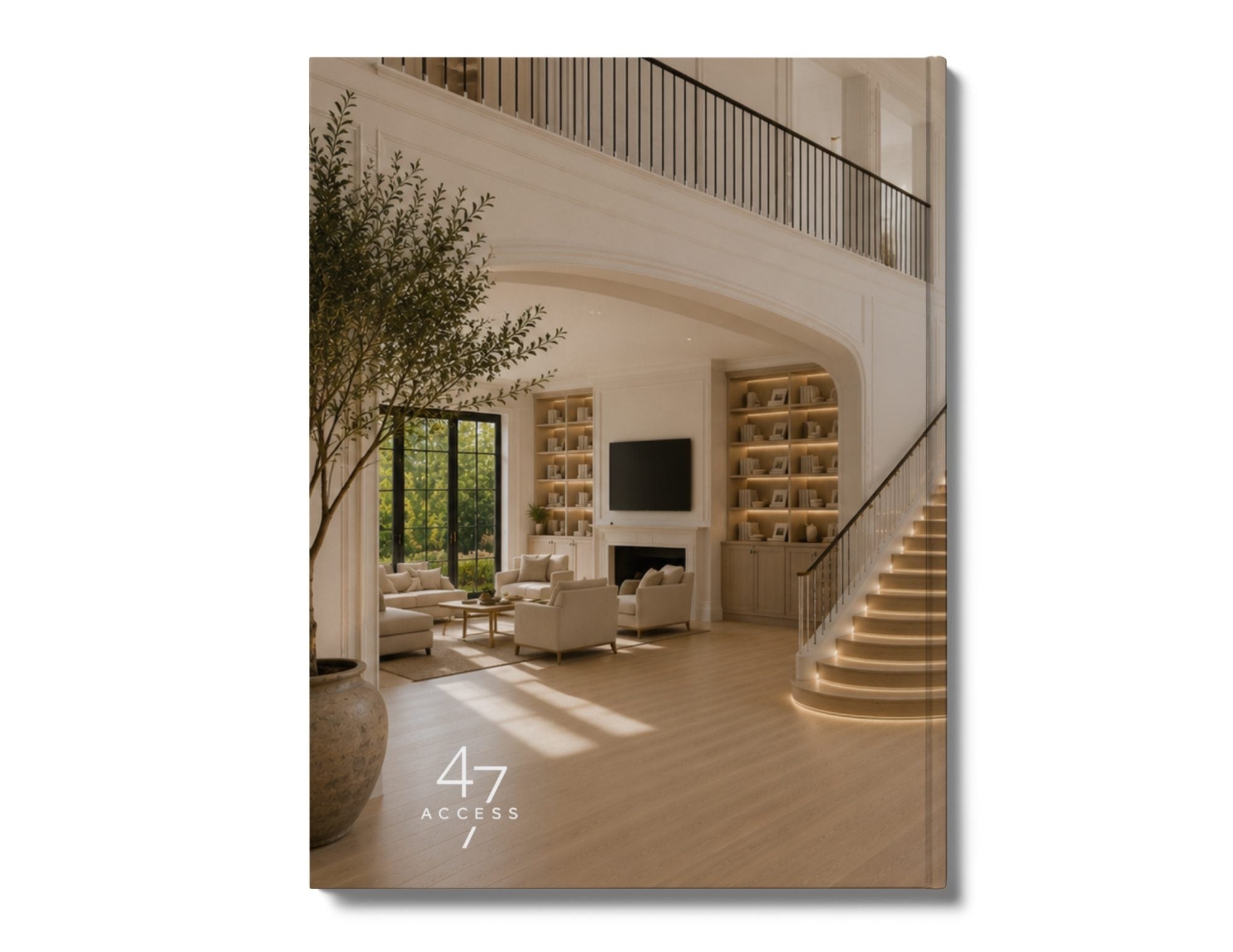 Back cover of the Access 47 Execution Journal – Welcome Home