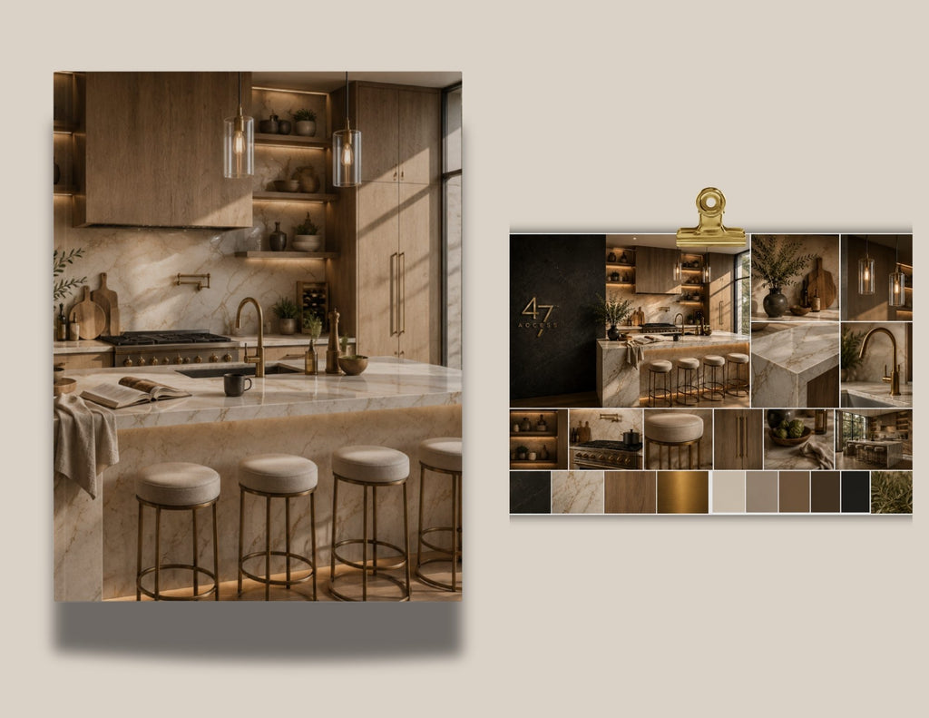 Oat design inspiration for the Access 47 Execution Journal