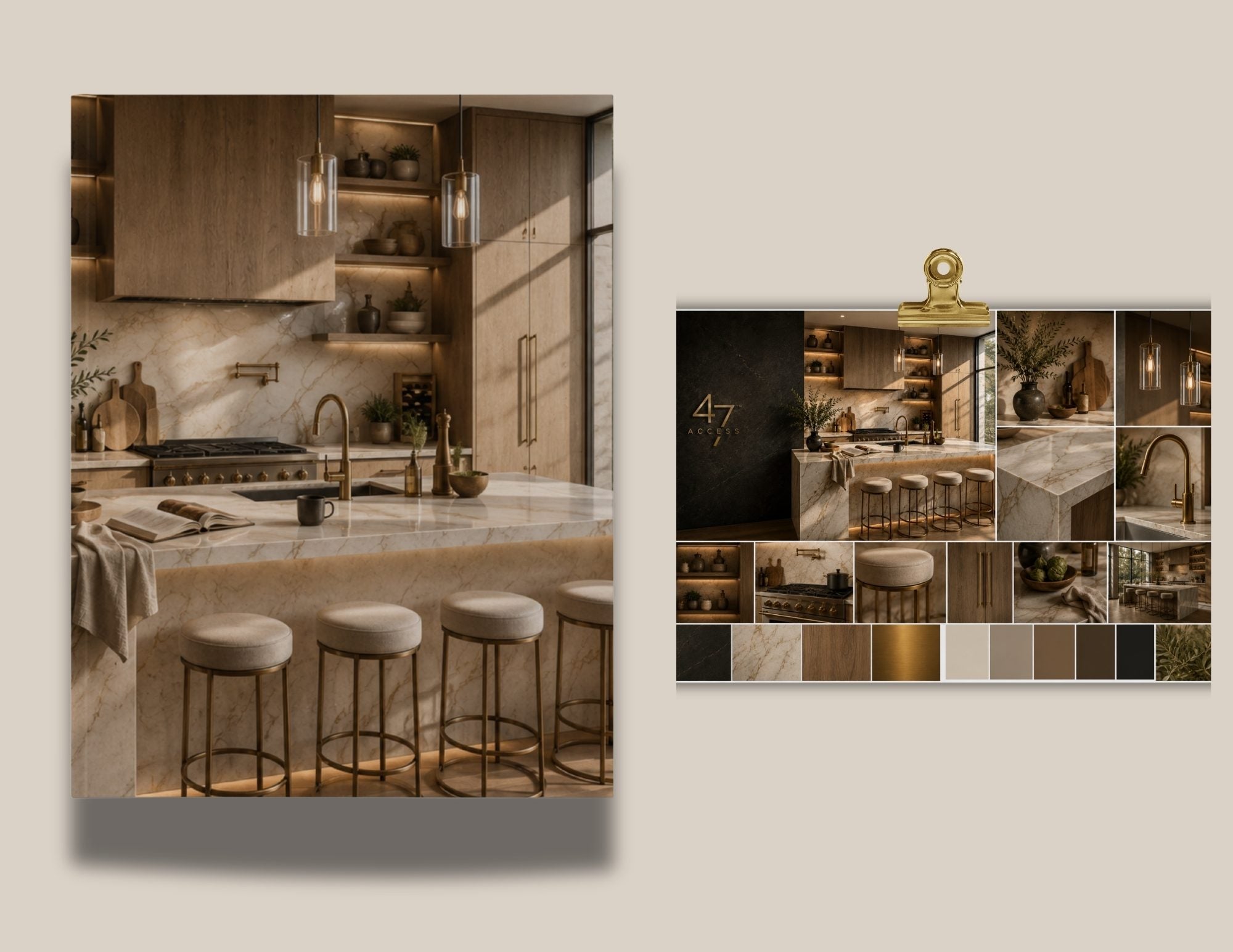 Oat design inspiration for the Access 47 Execution Journal