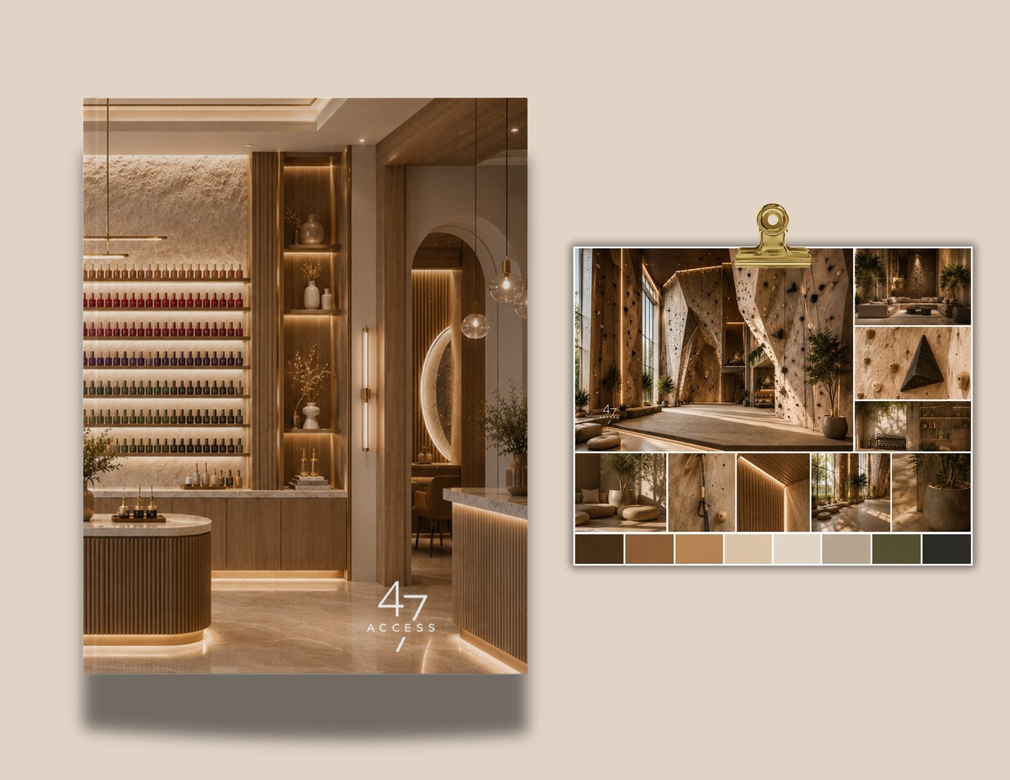 Polished design inspiration for the Access 47 Execution Journal