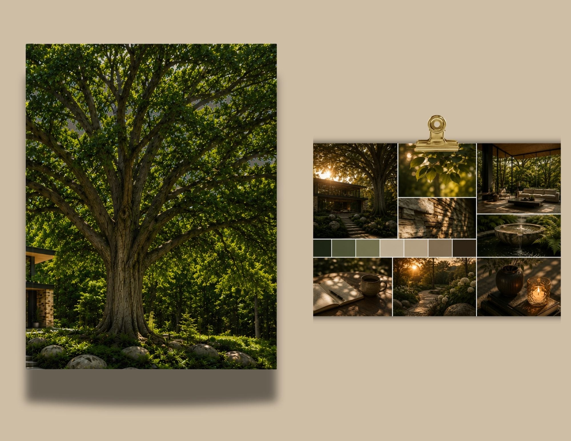 Rooted design inspiration for the Access 47 Execution Journal