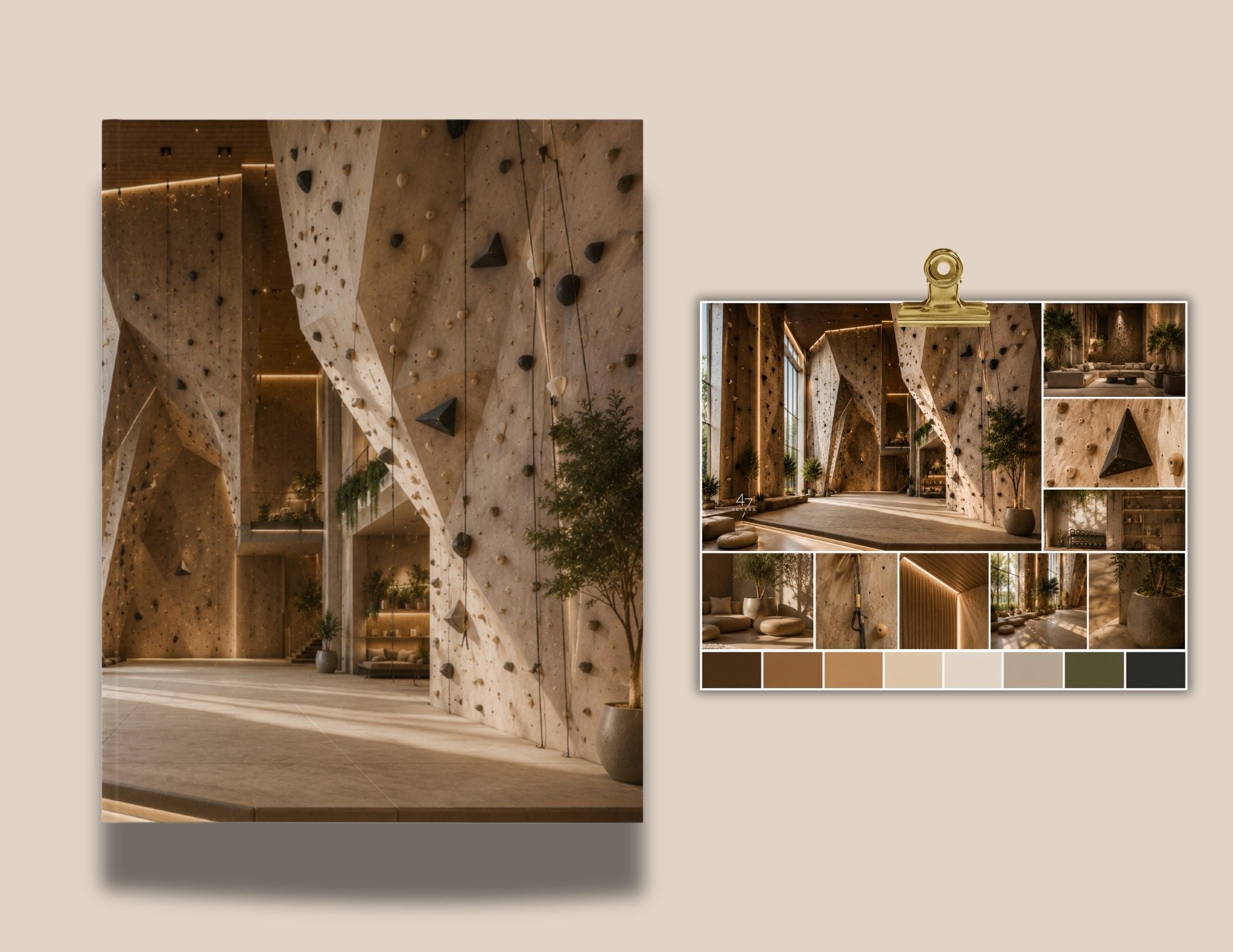 Stepping Stone design inspiration for the Access 47 Execution Journal